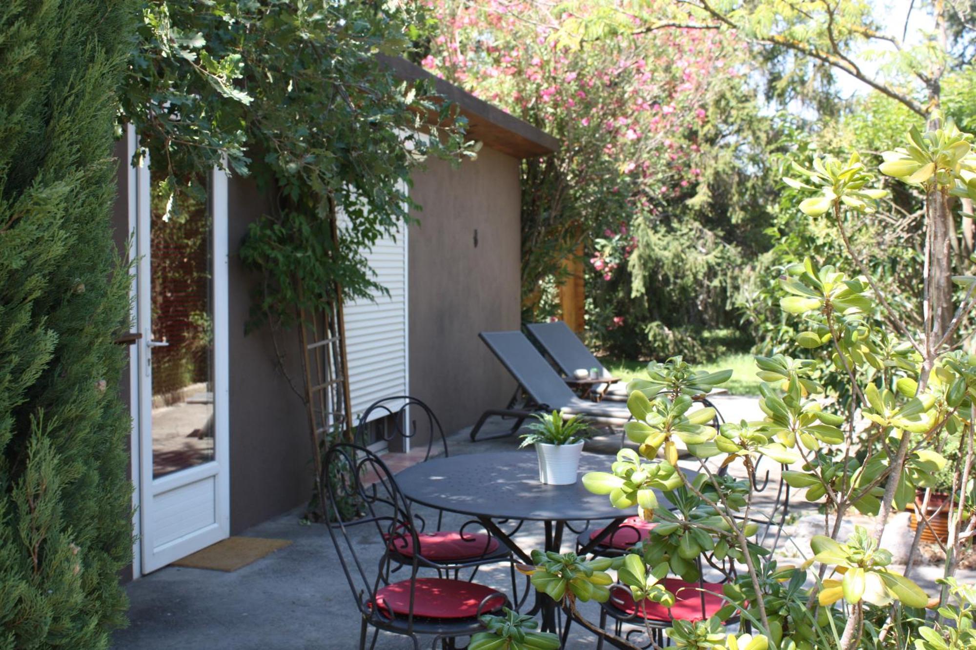 Le Mas De Bertagne Studio Kitchenette Terrasse Piscine ジェムノ エクステリア 写真