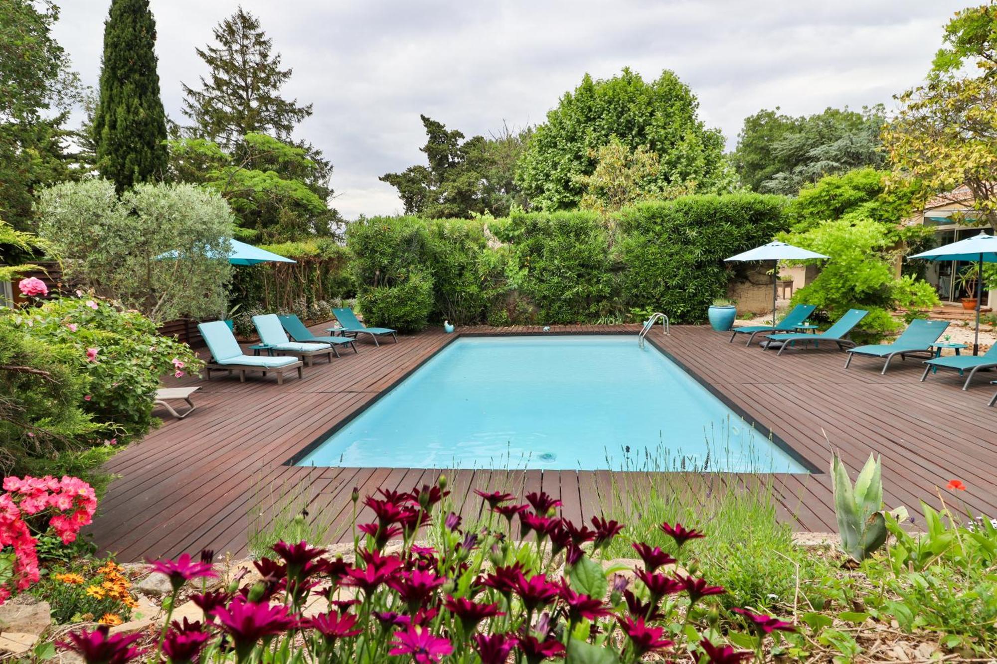 Le Mas De Bertagne Studio Kitchenette Terrasse Piscine ジェムノ エクステリア 写真