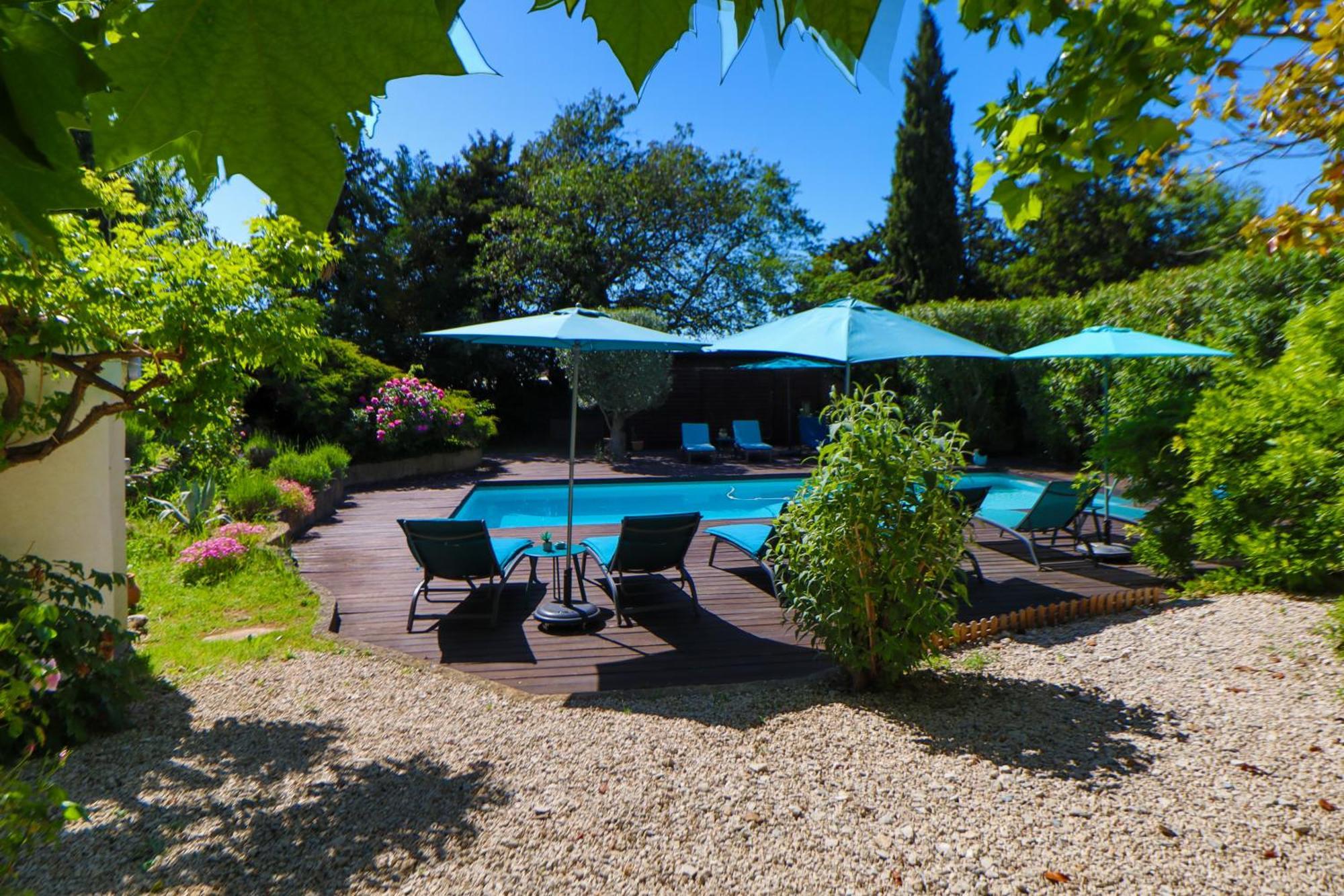 Le Mas De Bertagne Studio Kitchenette Terrasse Piscine ジェムノ エクステリア 写真