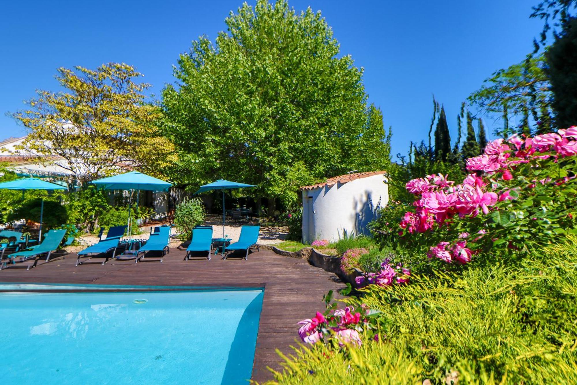 Le Mas De Bertagne Studio Kitchenette Terrasse Piscine ジェムノ エクステリア 写真